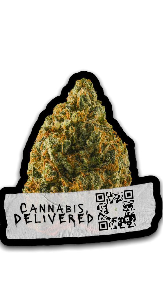 Cannabis, Delivered sticker design produced for CVALT