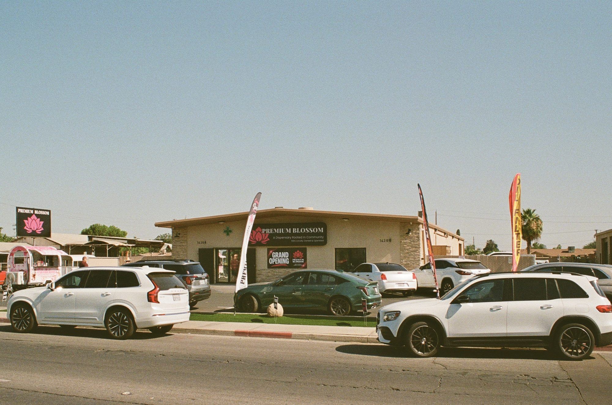Street outside the shop, 35mm
